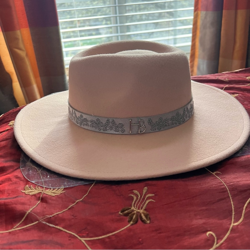 RARE Henri Bendel Pink Fedora NWT